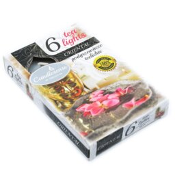 Set of Oriental Scented Tealights for Cozy Ambiance - Grey - thumbnail 2