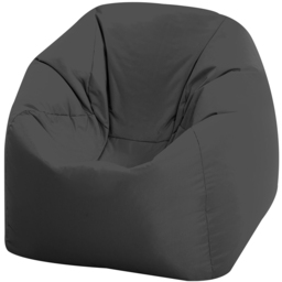 Teen Bean Bag Chair, Large Outdoor Beanbag for Kids, Filling Included - Grey - thumbnail 4