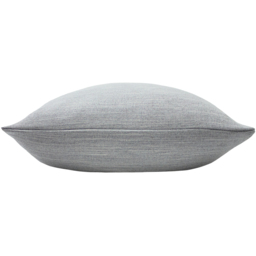 Dalton Slubbed Cushion 43 x 43cm - Steel / Feather - thumbnail 2