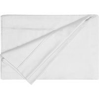 200 Thread Count Egyptian Cotton Flat Sheet - BM116 - White / See the label / Single
