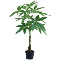 Artificial Money Tree Pachira Realistic Faux Plant - 70cm Money Plant / 70cm / 50cm