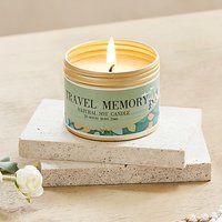 Soy Wax Scented Candle in Metal Jar - Colourful / Fuzzy Kiwi Fruit