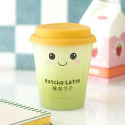 Matcha Latte Scented Candle Kawaii Green Takeaway Cup Gift - Green - thumbnail 4