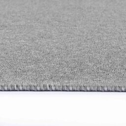 Simple Plain Living Room Soft Low Pile Area Rugs Felt Back - Silver / 160x230 cm - thumbnail 4