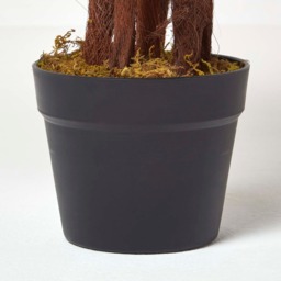 Homescapes Green 'Lady Palm' Tree Artificial Rhapis Plant with Pot, 90 cm - Green - thumbnail 4