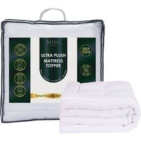 Hotel Quality Mattress Topper 5cm Thick Microfibre Cover - White / 80cm - image 1
