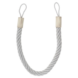 Rope Curtain Tie Back - Teal - thumbnail 2
