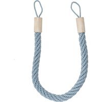 Rope Curtain Tie Back - Teal - thumbnail 1