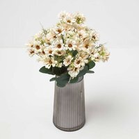 Artificial Wild Daisy Cream Bouquet Flower, 46 cm - Cream - thumbnail 1