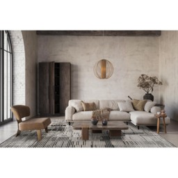 Mayfair Living Room Area Rug Metallic Sheen Contemporary Modern Matrix Design - Dark Grey / 170cm - thumbnail 2