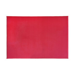 Minimalist Cosy Flannel Rug - Hot Pink - thumbnail 3