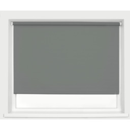 Made to Measure Blackout Roller Blind - Dark Grey / 61 - 90 cm / 90cm width x 160cm Drop / 20 - 160 cm - thumbnail 2