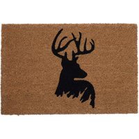 Filta Stag Doormat - Brown