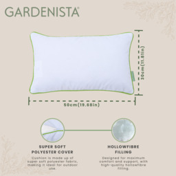White Rectangular Pillow with Colours Piping Soft Comfy  - Lime / 1 - thumbnail 2