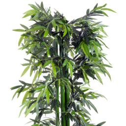 Outsunny Artificial Bamboo Tree - Green Bamboo, Black Pot - thumbnail 4
