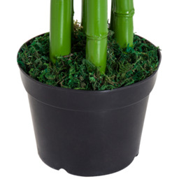 Outsunny Artificial Bamboo Tree - Green Bamboo, Black Pot - thumbnail 5