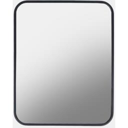 Metal Bathroom Wall Mirror - Black - thumbnail 5
