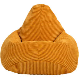 Kids Bean Bag Chair, Cord Childrens Beanbag for Girls and Boys - Yellow - thumbnail 2