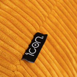 Kids Bean Bag Chair, Cord Childrens Beanbag for Girls and Boys - Yellow - thumbnail 4