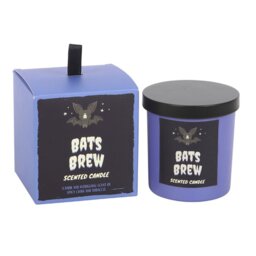 Bat's Brew Clove Tobacco Candle Warm Mysterious Scent for Cozy Nights - Blue - thumbnail 4