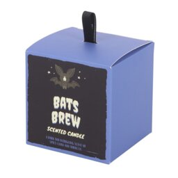 Bat's Brew Clove Tobacco Candle Warm Mysterious Scent for Cozy Nights - Blue - thumbnail 2