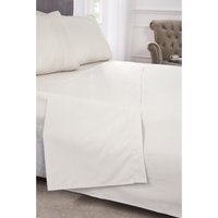 Percale V Shape Pillowcase - Ivory