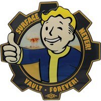 Fallout Vault Boy Resin Plaque - Multicolour