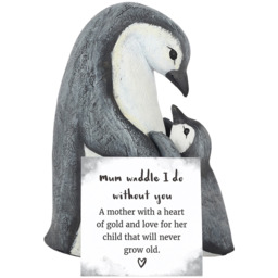 Penguin Ornament - Grey - thumbnail 4