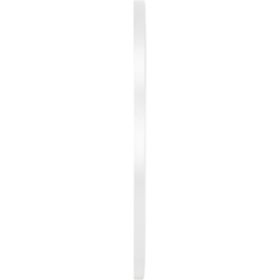 Emma Round White Frame Wall Mirror - White / 61cm - thumbnail 4