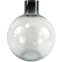 Grey Smoke Bottle Glass Vase - Bottle Vase Smoke