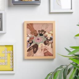 "8x10"" 3D Box Photo Frame - Brown" - thumbnail 5