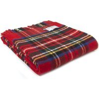 Tartan Wool Throw - Royal Stewart / Hand Wash/Dry Clean Only
