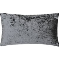 Verona Crushed Velvet Cushion - Pewter / Polyester - image 1