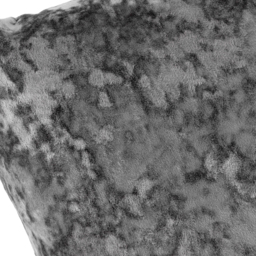 Verona Crushed Velvet Cushion - Pewter / Polyester - thumbnail 3