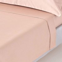 1000 Thread Count Egyptian Cotton Flat Sheet Satin Feel - Moonlight Beige / Single - image 1