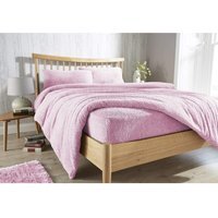 Original Teddy Fitted Sheet - Blush Pink / King