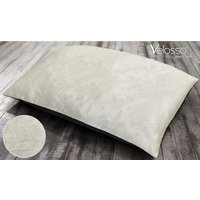 Damask Woven Lounging Cushion with Non-slip Base - Cream