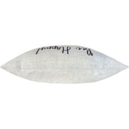 Bee Happy Printed Cushion - White / Polyester - thumbnail 5