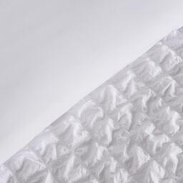 Geo Seersucker Duvet Set - White / Double - thumbnail 3