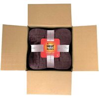 Extra Soft Warm Large Luxury Thermal Fleece Throw Blanket - 180 x 200 cm - Brown
