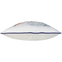 Nautical Sailboats Cushion 43 x 43cm - Navy / Polyester - thumbnail 3