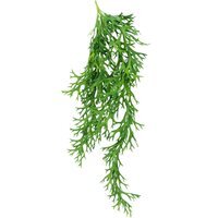 Artificial Staghorn Fern Hanging Plant - Green