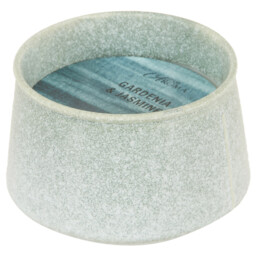 Gardenia and Jasmine Reactive Glaze Candle - Grey - thumbnail 3