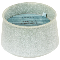 Gardenia and Jasmine Reactive Glaze Candle - Grey - thumbnail 2