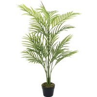 Livingandhome Artificial Bamboo Palm Tree - Green / 110cm - image 1