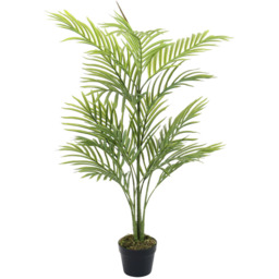 Livingandhome Artificial Bamboo Palm Tree - Green / 110cm - thumbnail 4