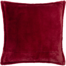 Beatrice Printed Velvet Cushion - Natural / Polyester - thumbnail 2