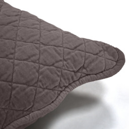 Premium Cotton Velvet Luxury Cushion - Mink - thumbnail 3