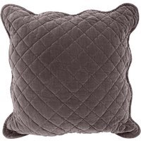 Premium Cotton Velvet Luxury Cushion - Mink - thumbnail 1