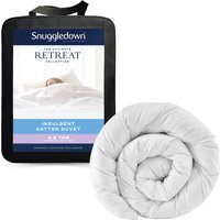 Snuggledown Retreat Hungarian Goose Down 4.5 Tog Duvet - White / Double